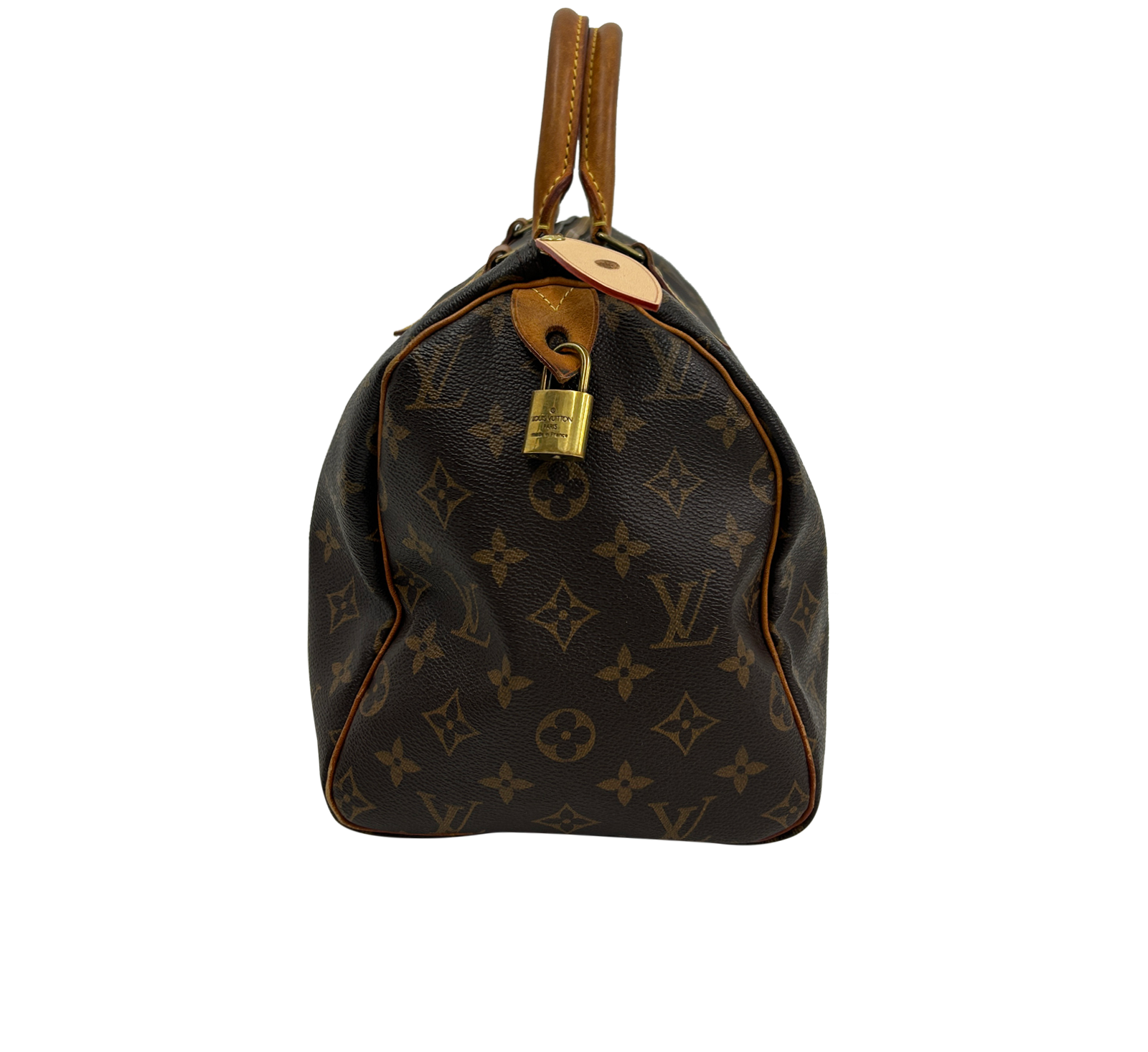 Speedy 30, 495&euro;, Bolso, Marrón, Canvas - General, Vista inferior